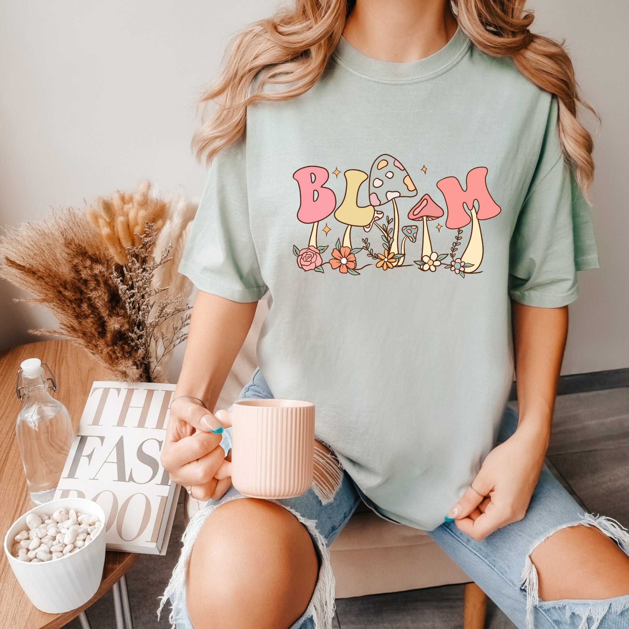 Monogram Bloom Shirt - Soft and Stylish Womens Floral Top