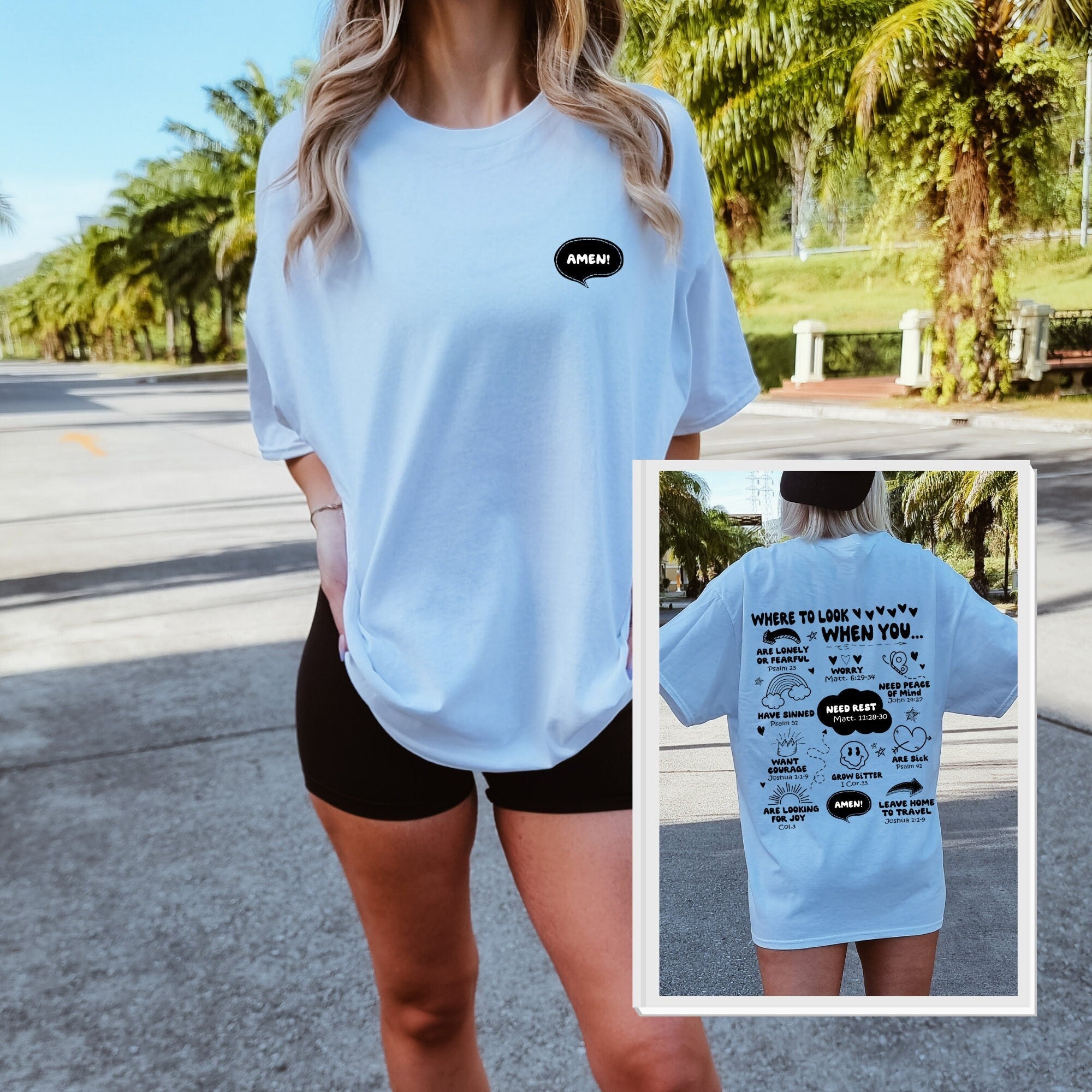 Where to Look in the Bible Shirt