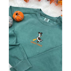 Honkus Ponkus Embroidered Sweatshirt – Funny Fall Goose Crewneck