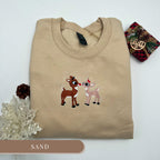Rudolph and Clarice Classic Embroidered Sweatshirt