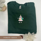 Christmas Embroidered Sweatshirt