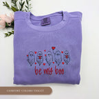 Valentine Sweatshirt - Embroidered Xoxo Boo Design - Womens Gift